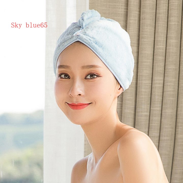 Women's Hair Dryer Cap, Absorbent Dry Hair Towel