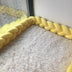 Heightening Baby Braided Crib Bumpers 4 Strip Knot Long Pillow Cushion Bedding Room dector