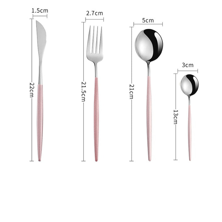 tableware stainless steel spoon set