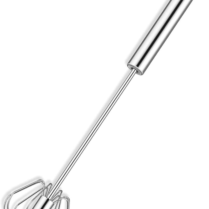 Semi-Automatic Egg Whisk Hand Push Egg Beater Stainless Steel Blender Mixer Whis