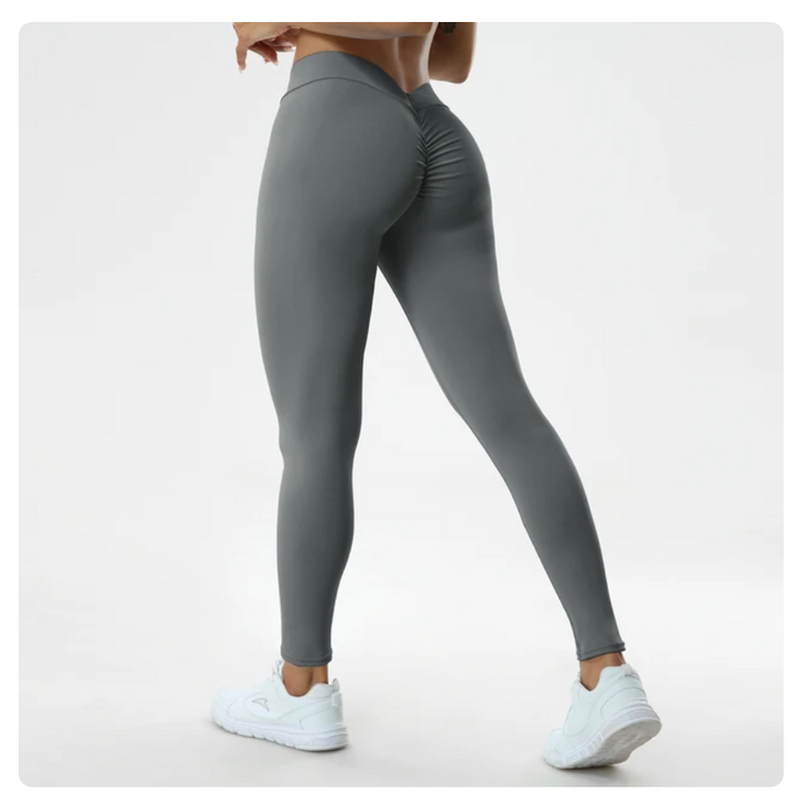 Sexy V Butt Push Up Fitness High Waist Pants