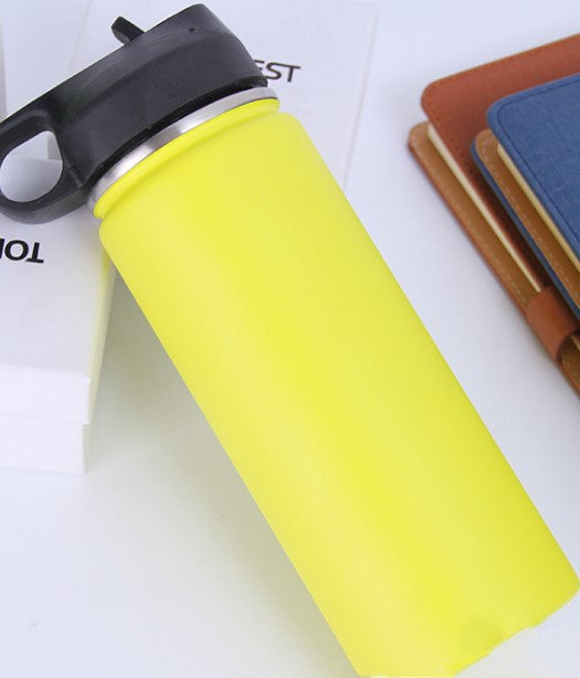 Stainless Steel Wide-mouth Outdoor Sports Vacuum Flask